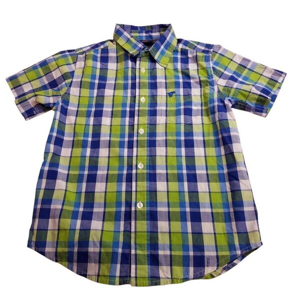 Wrangler plaid shirt S6/7 - Picture 1 of 3